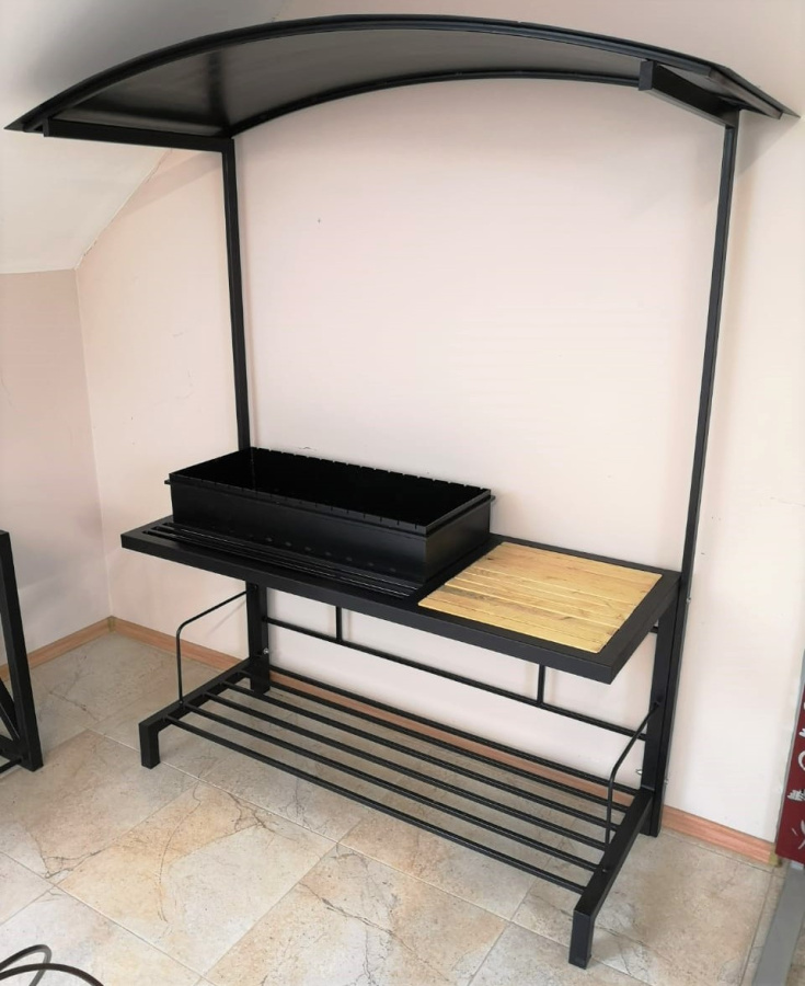 МК 7 Мангал Лофт с крышей